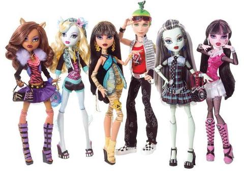 Kit bonecas Monster High