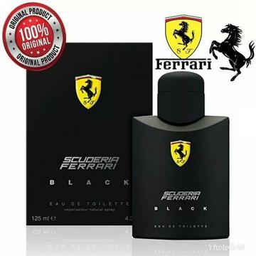 Perfume Ferrari Scuderia Black Eau De Toilette Original