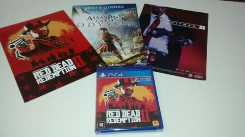 Red Dead Redemption 2 - PS4 + brindes