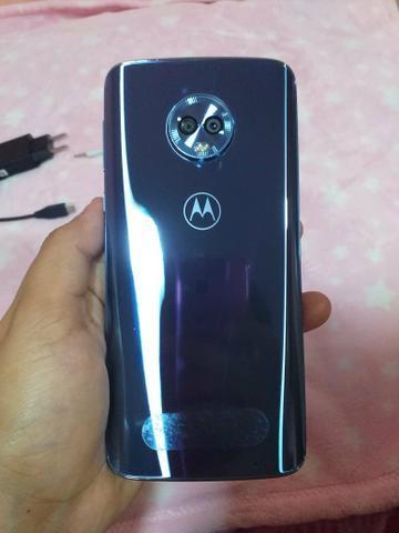 Moto g6 plus azul topázio