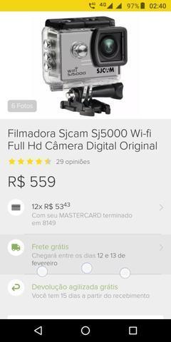 Vendo ou troco Câmera