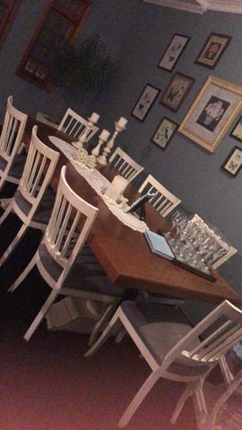 Mesa de jantar 8 lugares