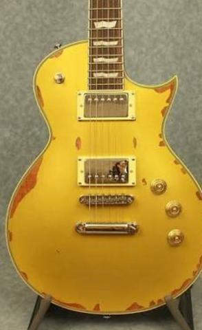 Guitarra Ltd ec 256 les paul gold Esp