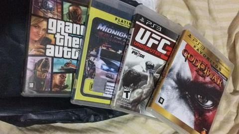 Jogos Ps3 - GTA V / UFC 3