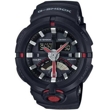 Relogio Casio G-Shock Anadigi GA-500-1A4DR preto/vermelho