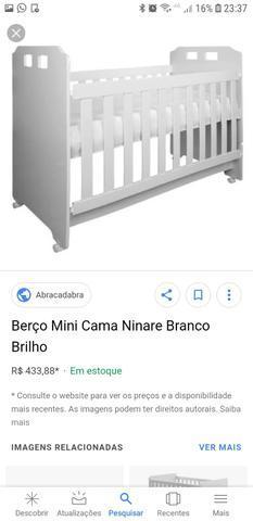 Conjunto Berço/mini-cama mais armário infantil URGENTE