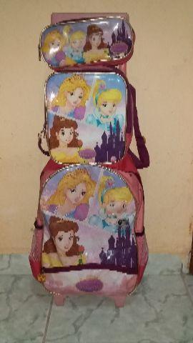 Kit escolar infantil princesas