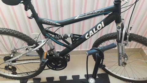 2 Bicicletas Caloi Aro 26-21 Marchas + Bomba p/ encher pneu