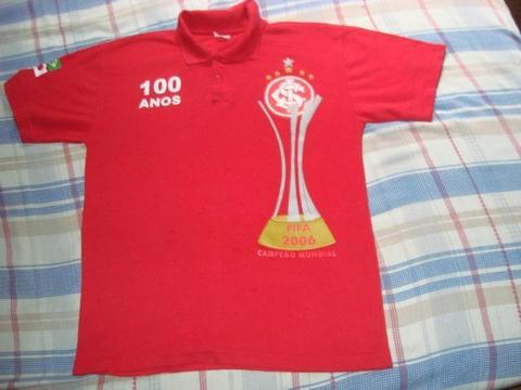 Camisa Polo Internacional de  100 Anos - Tamanho M