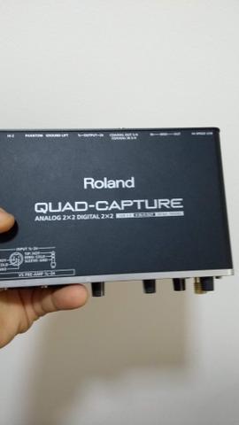 Interface de áudio Roland Quad-Capture