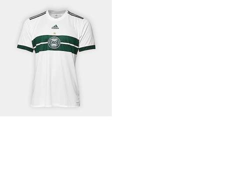 Camisa Coritiba I 17/18 s/n° - Torcedor Adidas Masculina - Branco e Verde