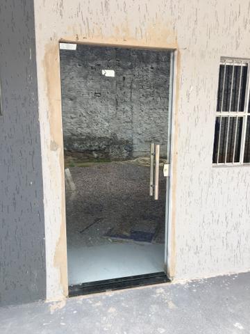 Porta de vidro - vidraçaria