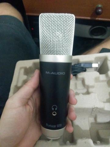 Microfone Condensador M-audio Vocal Studio Usb Maudio