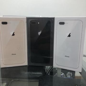 Loja física. iPhone 8 Plus dourado ou cinza 64gb novos lacrados. Garantia 1 ano Apple