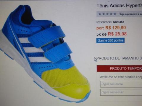 Tenis Adidas muito novo