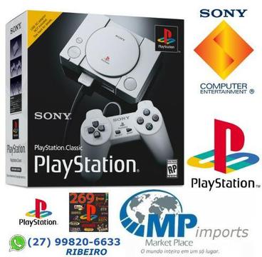 Playstation 1 Classic! Relançamento da Sony do maior sucesso de todos os tempos! Opção 12x