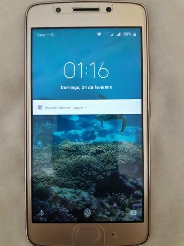 Smartphone Motorola G5 Dourado