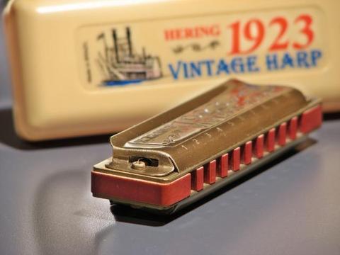 Harmônica Hering Vintage Harp Hb 1923 em C (DÓ) Em Madeira, NOVA!!! 11.98746.2836