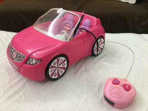 Carro da Barbie original com controle remoto