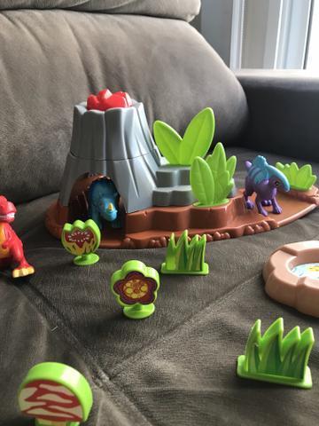 Play set dinossauros