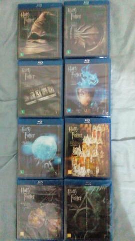 Coleção completa dos filmes do Harry Potter em Blu-ray