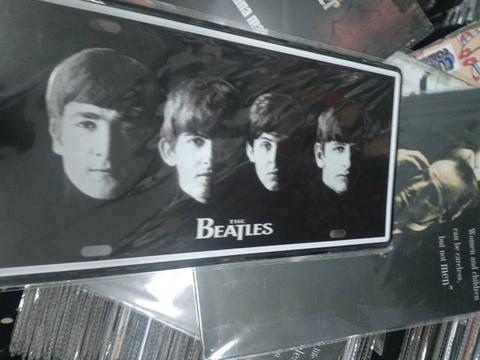 Placa Beatles De Metal