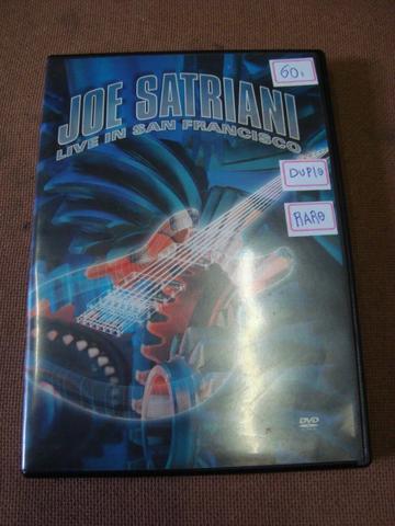 Dvd Duplo Joe Satriani - Live In San Francisco - Novo