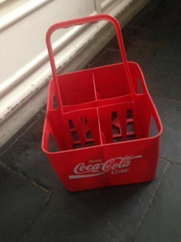 Engradado Coca-Cola Transporte p 4 garrafas Ler tudo R$50