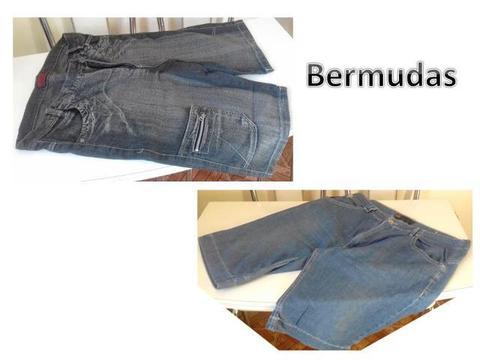 Duas Bermudas Masculinas em Jeans