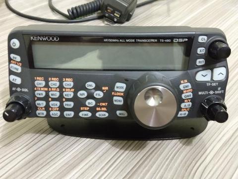 Vendo rádio hf kenwood ts480hx(desbloqueado saí com 200 watts original em todas as bandas)