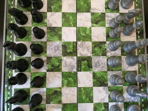 Jogo de xadrez magnético