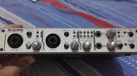 Áudio interface m-audio FireWire 410