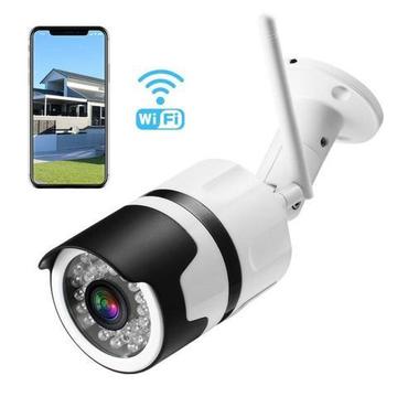 Câmera Ip De Segurança Wireles Externa Prova Dágua App Yyp2p