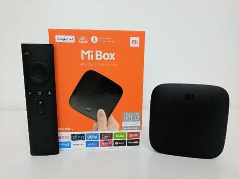 Tv Box Xiaomi Mi Box Tv 4k Ultra Hd Android Google Cast