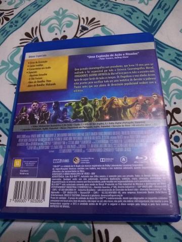 Blu-ray Vingadores: Guerra Infinita (2018)