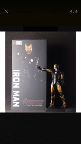 Boneco Action Figure Iron Man - Crazy Toys homem de ferro