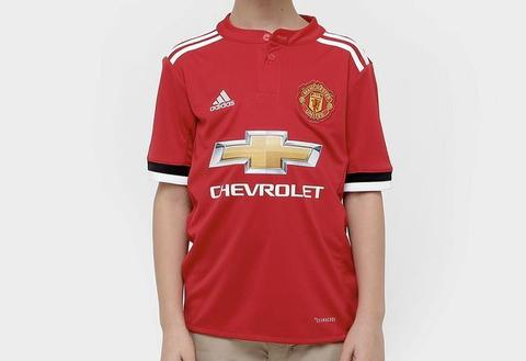 Camisa Manchester United Infantil Home s/nº Torcedor Adidas