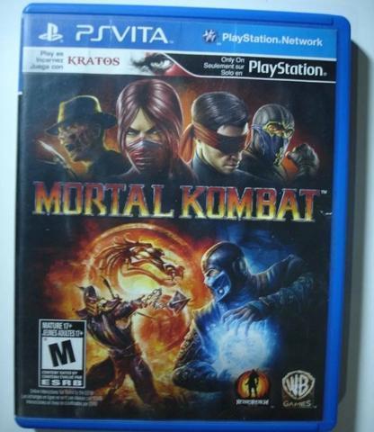 VENDO ou Troco jogo mortal kombat ps Vita semi novo