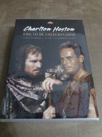DVD - Box Charlton Heston - Edição de Colecionador (3 DVDs)