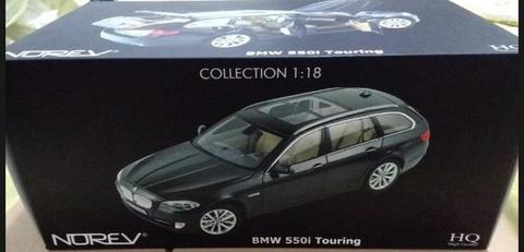 Miniatura BMW 550i Touring 1:18 Norev HQ na caixa