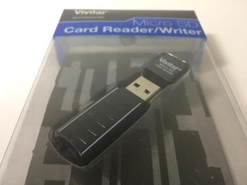 Leitor para cartões de memória Micro SD - Vivitar