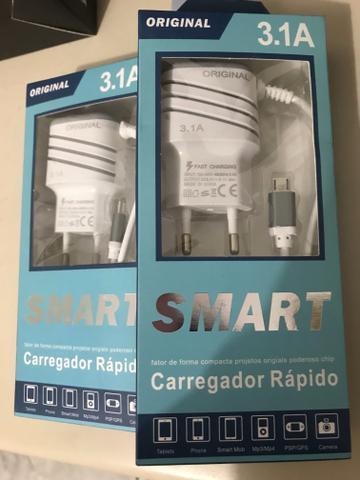 Carregador Smart 3.1A (QUEIMA DE ESTOQUE)