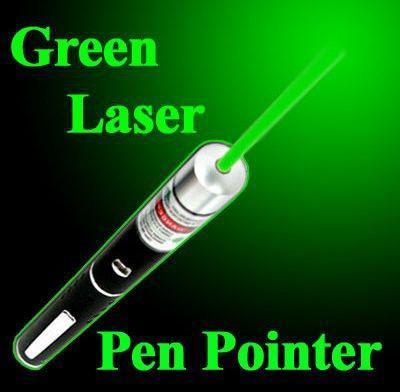 Laser Verde 5 Pontas Efeitos Green Pointer Tipo Caneta