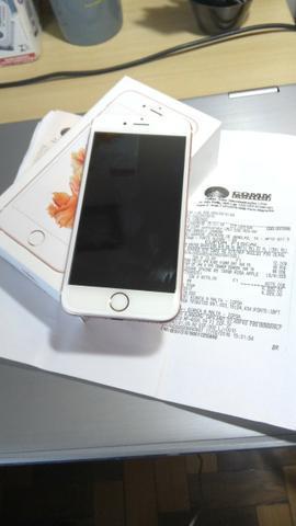 Iphone 6S 128 gb Rosa Dourado Nota Fiscal excelente estado