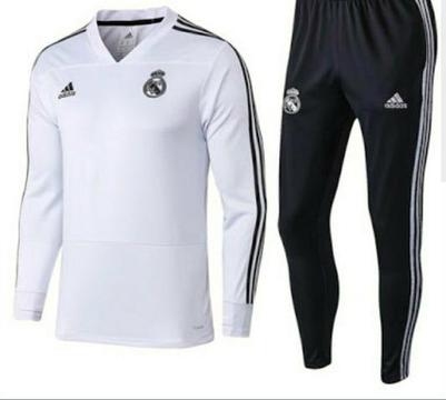 Agasalho Adidas Real Madrid Lançamento - Tamanho G