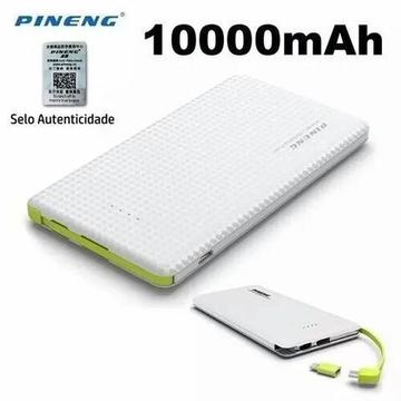 Pineng Carregador Portatil Pn951 Bateria 10000mah Original
