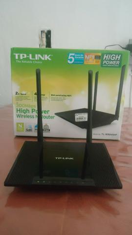 Roteador Wireless Tp Link wr 841hp N 300 Mbps De Alta Potência Usado