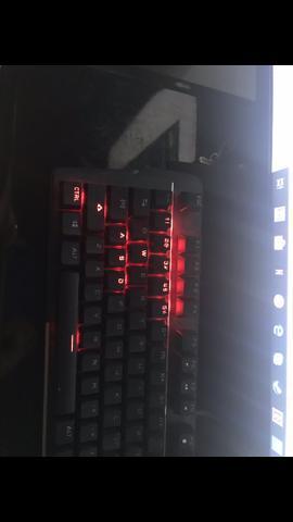 Teclado gamer HyperX Mars RGB