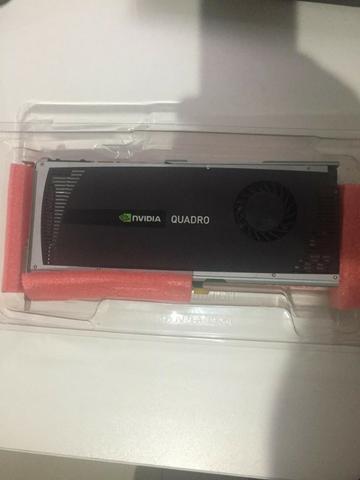 Placa De Vídeo Nvidia Quadro 4000 / 256 Bits 2gb Pci-e Gddr5