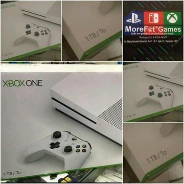 Xbox One S 1TB - Sistema HDR - 4K (Lacrado) - r$ 1139,90